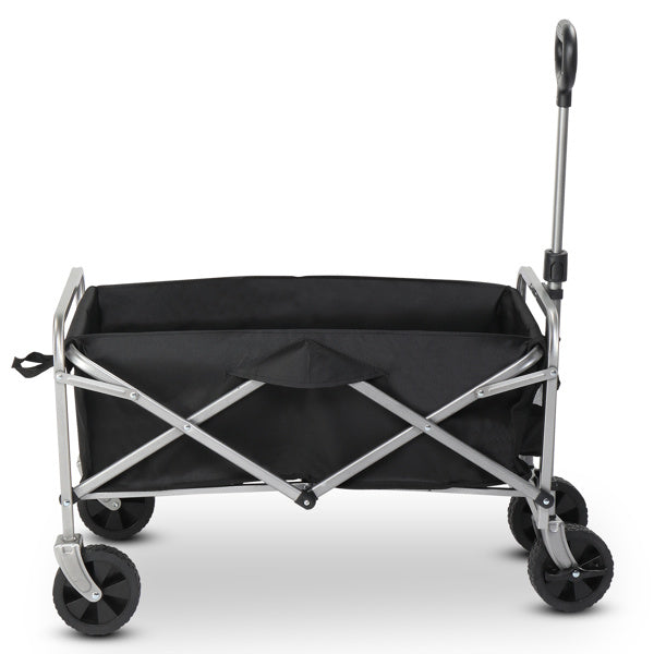 Silver Frame Oxford Cloth Garden Folding Cart